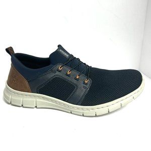 Rieker Mens Timo 96 Sneaker Navy Size EU45 M US11.5-12